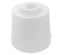 2 Pièces Cache de Ventilateur de Plafond Blanc en Plastique PVC | Installation Facile, Design Compact, Finition Blanche Nette, pour Câblage et Décoration Domestique