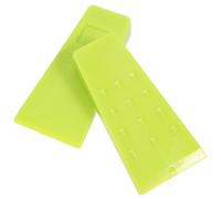2 Pièces Cale de Bûcheron 5 Pouces en Plastique Vert pour Arbres | Légère et Réutilisable, Guide la Chute vers L'entaille, Facile à Porter