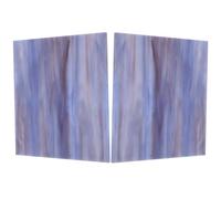 2 Pièces Carreaux de Mosaïque Pourpre, en Verre | Verre Lisse et Poli, Épaisseur Uniforme, Couleurs Vives et Résistantes, pour Vitraux, Jardins et Décor