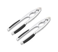 2 Pièces Casse Noix,Casse-Noisette en INOX Casse Noix sans Effort Casse Noix Et Noisettes pour Noisettes,Amandes,Noix du Brésil