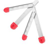 2 Pièces Charnière D’échelle Pliable en Alliage Accessoire | Remplacement pour Charnières de Grenier, Installation Simple, Haute Dureté, Usage Menuiserie et Réparation