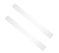 2 Pièces Charnière Piano en Acrylique Transparente, Souple | Format 14,17x1,42 Po, Ouverture Silencieuse et Fluide, Pose Flexible pour Projet Maison