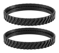 2 Pièces Chenilles de Rechange R0526100 pour Robot Piscine Zodiac MX8 MX6 | Caoutchouc Robuste Résistant au Chlore, Relief Antidérapant pour Haute Adhérence, Courroies Accessoires de Nettoyeur