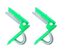 2 Pièces Ciseaux à Cueillir des Fruits et Bourgeons | Jardin, Coupe Économe en Effort, Portable, Plastique et Acier Inoxydable, Vert Clair Couleur Aléatoire