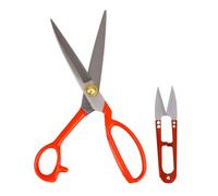 2 Pièces Ciseaux de Couture en Acier au Manganèse, Forme U, Mini | Poignée Confortable, Design Ergonomique, Faciles à Couper, Transport Simple, pour Tailleur et Loisirs Couleur Aléatoire