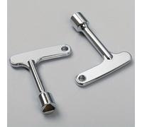 2 pièces e déverrouillage de porte de secours d'ascenseur e réparation triangulaire en alliage de zinc, clé universelle pratique convenant pour le verrou d'ascenseur Taille UniqueAlliage de