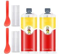 2 Pièces Colle De Réparation Universelle | Colle Puissante Pour Métal | Adhésif Haute Température | Metal Repair Agent, Pour Acier, Métaux, Céramique, Bois, Verre