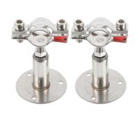 2 Pièces Collier de Serrage du Tuyau Réglable en Acier Inoxydable | Clip de Fixation, Maintien Étanche Pertes de Liquide, Air ou Gaz, Usage Voiture et Ligne D'appareil