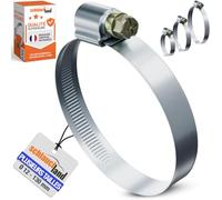 2 Pièces COLLIER DE SERRAGE W2 à VIS SANS FIN Ø 25-40mm - Bande 12mm | LARGE CHOIX | Assortiment Serre Tuyau Durite Tube Haute Pression Acier inoxydable 1.4301 304 Auto Domestique