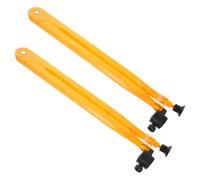 2 Pièces Compas à Dessin en Plastique, Grand Modèle | Visibilité Claire, Design Ergonomique, Tracé de Grandes Formes Rondes, Outil Éducatif pour Tableau Blanc