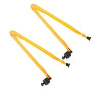 2 Pièces Compas de Dessin en Plastique Orange, Grosse Boussole | Tableau Blanc, Démonstrations en esign Ergonomique, Visibilité Claire, Outil Éducatif pour Enseignants et Élèves