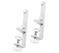 2 Pièces Connecteur de Bureau à Panneaux Perforés Support de Table | Résistance à L’usure, Support Stable et Fiable, Design Polyvalent, pour Panneau Perforé de Table