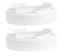 2 Pièces Connecteur de Tuyau 5,12 Rond pour Climatiseur Mobile | Adaptateur en Plastique, Ouverture Ronde, Installation Simple, pour Tuyau D’évacuation et Appareils Portables