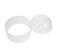 2 Pièces Couvercle de Cuiseur à Œufs Durs en Plastique | Egg Cooker et Egg Steamer, Anti-fuite de Vapeur, Entretien Facile, Usage sur Plan Cuisine