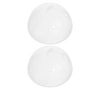 2 Pièces Couvercle de Cuiseur à Œufs Transparent en Plastique Rond | Fermeture Étanche pour Cuisson Vapeur, Compatible Plupart des Modèles, Usage Quotidien sur Plan