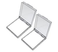 2 Pièces Couvercle Étanche pour Prise 86 Type Noir | Plastique Discret, Profil Ultra Fin, pour Salle de Bain et Murs Interrupteurs