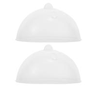 2 Pièces Couvercle Transparent pour Cuiseur à Œufs Électrique Rond | Conception Compacte et Empilable, Nettoyage Rapide Facile, Compatible Plupart des Modèles