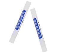 2 Pièces Crayon de Réparation de Meubles en Cire Blanche pour Bois | Kit, pour Surfaces et Meubles en Bois, Comble Trous et Dégâts, Retouches Discrètes