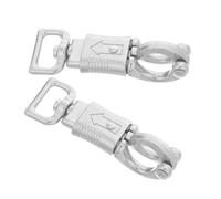 2 Pièces Crochet de Corde à Verrouillage Rapide en Alliage de Zinc
