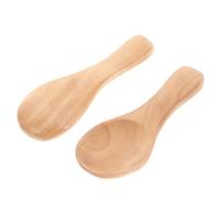 2 Pièces Cuillère Doseuse à Poudre, Mini Format, Manche Court | Alternative au Plastique, Nettoyage Facile, Adaptée au Sucre Protéines, Rangement Pratique Bocaux Domestiques