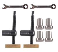 2 pièces d'accessoires pour établi, 4 pièces d'éléments de fixation