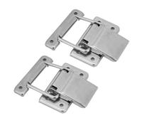 2 Pièces De Matériel De Loquet En Acier Inoxydable | Bascule de verrouillage à ressort for boîtier d'armoire