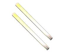 2 pièces de tige de poignée de porte, 110 mm de long Tige de rechange pour poignée carrée en fer, 8 mm de diamètre
