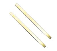 2 pièces de tige de poignée de porte, 130 mm de long Tige de rechange pour poignée en fer carrée, 8 mm de diamètre