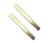 2 pièces de tige de poignée de porte, 75 mm de long Tige de rechange en fer carrée, tige de poignée de 8 mm de diamètre
