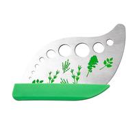 2 Pièces Décapant à Herbes, Décapant à Herbes 9 Trous, 9 Trous Herb Décapant en Acier Inoxydable Outil, Mini Outil pour Dénuder Les Herbes, pour Légumes, Sable, Tiges, Chou Frisé