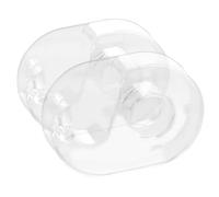 2 Pièces Dévidoir de Ruban Adhésif 1,5cm en Plastique | Finition Élégante et Moderne, Bords Lisses sans Bavure, Usage Atelier et École, Haute Fiabilité