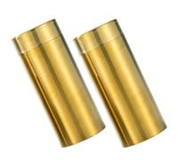 2 Pièces Distributeur D'assaisonnement en Acier Inoxydable 304 | Usage la Cuisine et Restaurant, Conserve Sel et Poivre au Sec, Design Multipurpose, Format Compact Or
