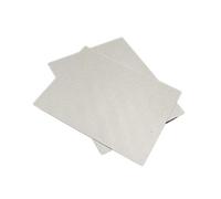 2 pièces DIY peuvent couper la pièce de mica pour four à micro-ondes, convient à 99% des fours à micro-ondes et des fours, type d’épaississement pour remplacer les accessoires de guide d’ondes, 12 cm