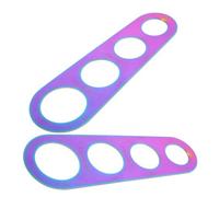 2 Pièces Doseur à Spaghetti en Métal Inox 403, 4 Trous