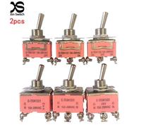 2 pièces E-TEN Orange 12mm vis pied Type interrupteur à bascule E-TEN1021/1121/1122/1221/1321/1322 15A 250VAC 2/3/6Pin interrupteur à culbuteur K053a125-E-TEN1021