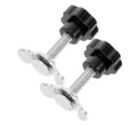 2 pièces Écrou D’Accouplement Fileté M8 60mm, Réglage léger | Plastique et Métal, Montage Sécurisé sur Supports RV, pour Bricoleurs et Remplacements de Boutons