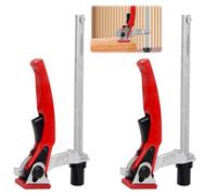 2 Pièces Élément de Serrage à Levier ø20 pour Tables Multifonctions, Serrage Rapide, Plage de Serrage 160x60mm