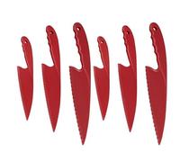 2 Pièces En Plastique Fruits Couteaux Gâteau Cutter Enfants Éducation Précoce Cutter Cuisine Légumes Fruits Couteau