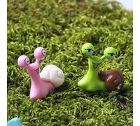 2 Pièces/Ensemble Mini Modèle D'oie Miniature Animal Cygne Figurine Ornement Cygne Figurine Statue Fée Jardin Ornements Artisanat Décor À La Maison