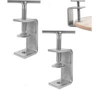 2 Pièces Ensemble Mini Serre Joint en c, 78 mm Acier Inoxydable Serre-joints c Robustes, Torsion à la Main Serre Joint pour Travai