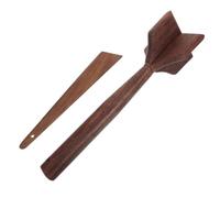 2 Pièces Ensemble Presse-purée en Bois, Manuel, Prise Confortable | Pièce Monobloc sans Joint, Bords Arrondis, Surface Raffinée, Léger, pour Courges et Légumes