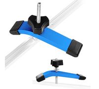 2 Pièces Ensembles Serre Joint Rail de Guidage de Type T, Alliage d'aluminium M8 Pinces à Fente en T pour établi de Serrage et à Dégagement Rapide, Pince de Compression Stable et Flexible