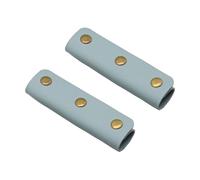 2 pièces enveloppes de poignée de élégantes avec boucles, protecteurs de manches en cuir PU amovibles pour et portefeuilles enveloppe de poignée de à main