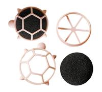 2 pièces épilateur de poils de chat nettoyant pour peluches outil de blanchisserie de conception de tortue-dispositif d'épilation d'animaux pour le nettoyage des tissus | Système de conception en