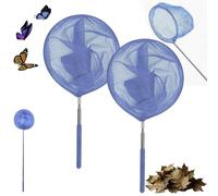 2 pièces épuisette piscine, Filet de Piscine, épuisettes de Piscines avec Télescopique Réglable, petits filets skimmers pour piscines, pour jacuzzi1, spa, bassin, feuilles, poussière, débris