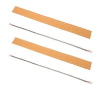 2 Pièces Fil Chauffant de Rechange, Bande Nichrome Argentée | Gaine en Tissu, Coupe et Thermoscellage, Pièce Solide pour Entretien, Lignes de Production et Sachets Couleur Aléatoire