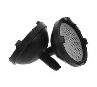 2 Pièces Filtre à Tamis Noir PVC, Protection Pompe | Crépine D'aspiration, Écran Fin Lesté, pour Lavage sous Pression et Horticulture, Installation Rapide