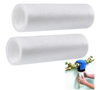 2 Pièces Filtres de Rechange 80 µm Compatibles avec Grünbeck Geno Feinfilter FS 1, Filtre à Cartouche pour Filtre à Eau Domestique, sans Cloche de Protection (19 x 6 x 4,5 cm)