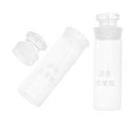 2 Pièces Flacon de Densité en Verre Forme Mini Bécher | Mesure Précise, Efficacité du Flux de Travail, Usage en Routine de Laboratoire et Échantillons D’asphalte