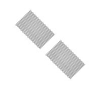 2 Pièces Grille de Foyer en Acier Noir, 9,8x16 Pouces | Installation Rapide, Soutien de Combustion Optimisé, Rétention des Cendres, Usage Intérieur Extérieur, Noir